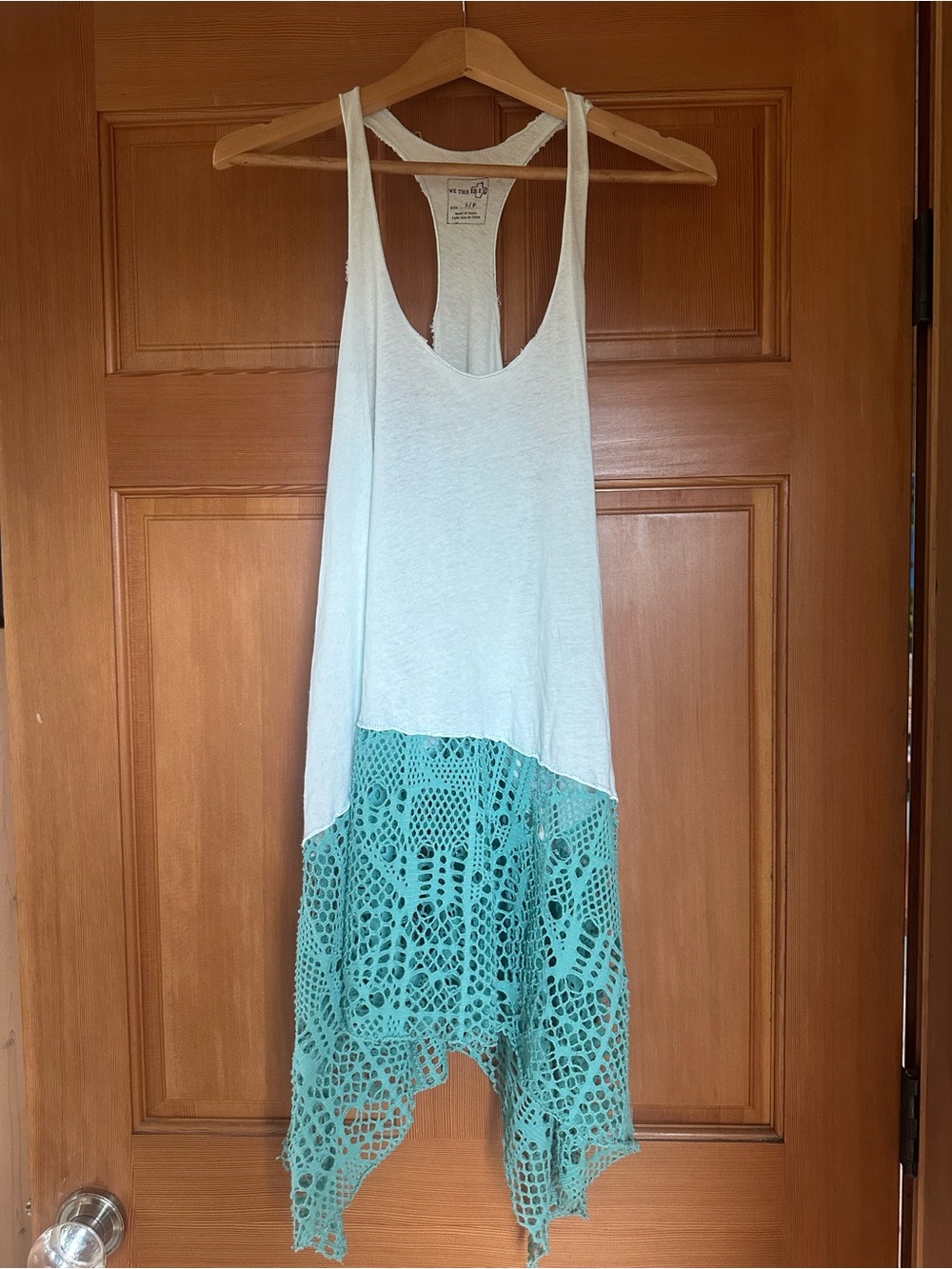 Free People Tuquoise Y2K Racerback Tunic